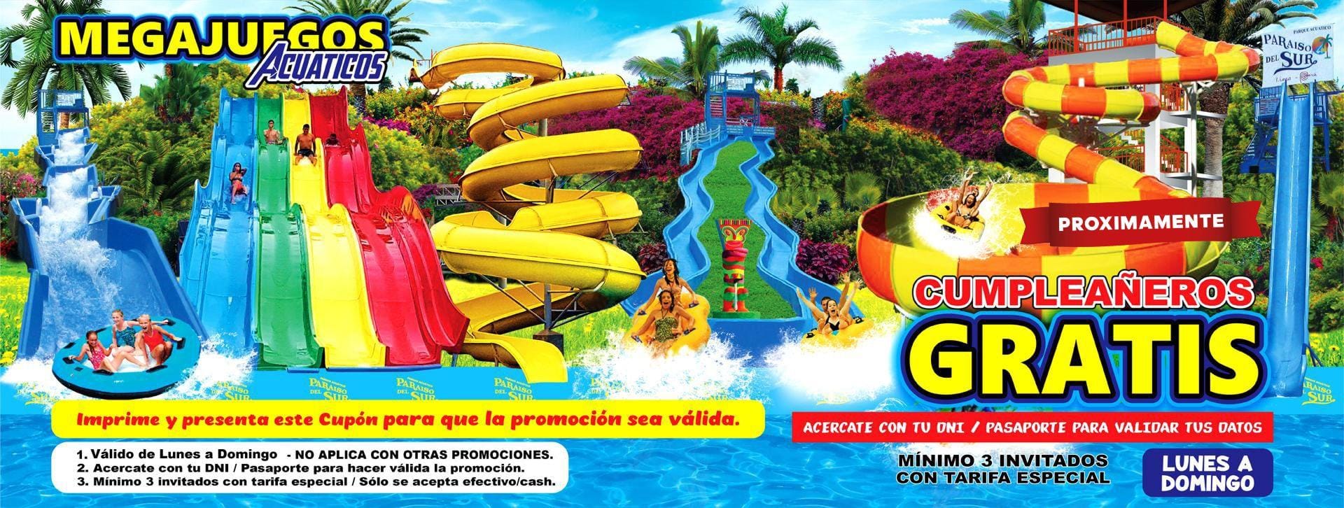 PROMOCIÓN CUMPLEAÑEROS GRATIS- 2019-2020